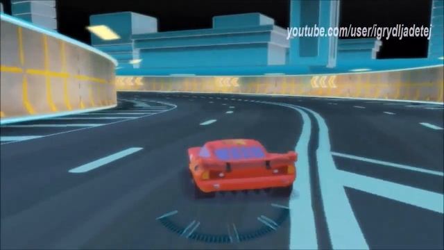 Тачки 2 Тренировка Молния Маккуин прохождение игры для детей часть 1 смотреть онлайн