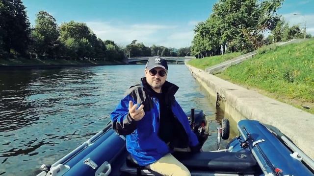 Лодка Rocky 415. Тест. Первый выход на воду. смотреть онлайн