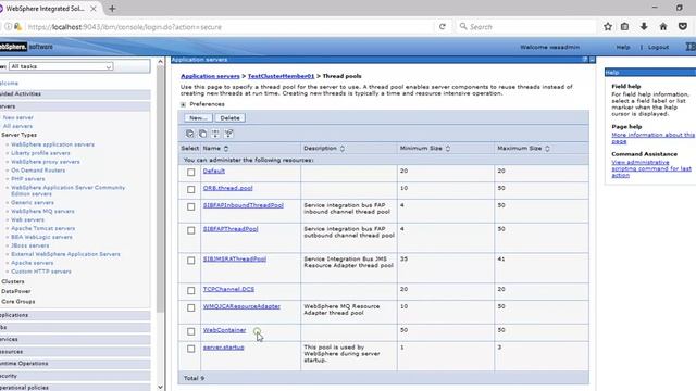 IBM Websphere Application Server Thread Pool's and WebContainer Thread Pool смотреть онлайн