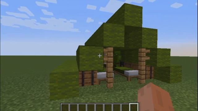 Как построить лагерь в лесу в майнкрафт смотреть онлайн