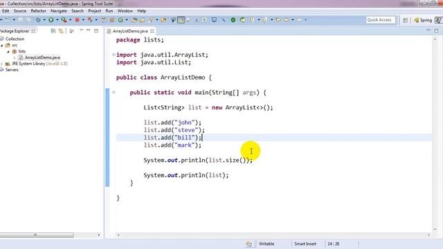 JAVA 8 Collections Tutorial #1 - ArrayList смотреть онлайн