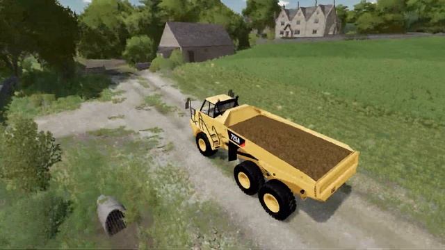 FS22 Construction | Volvo EC380EL River Cleanup! | смотреть онлайн