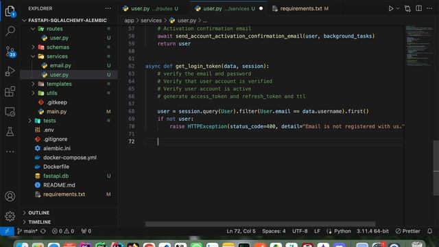 FastAPI - JWT Auth - (Register, Account Verification, Login, Refresh Token, Forgot Password etc) смотреть онлайн