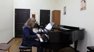 "Сарабанда" В.Гиллок ; Piano. "Sarabande" W. Gillock