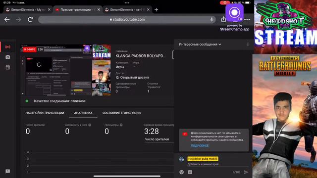 KLANGA PADBOR BOLYAPDIII BOLLARR !!!!He@dshot pubg O’zbekcha strim 7 kunlik LOBBI BOSHLADIK/IPAD PR смотреть онлайн