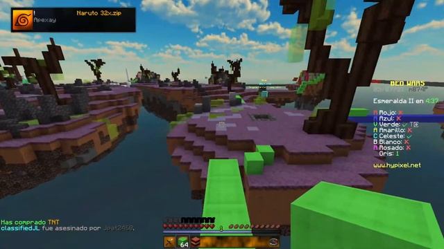 NARUTO TEXTURE PACK FOR MINECRAFT BEDWARS ? смотреть онлайн