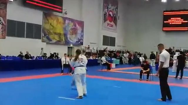 Первые соревнования по карате (Чемпионат Москвы). смотреть онлайн