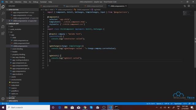 Angular 8 Life Cycle Hooks in Action | Angular 8 Tutorial in Hindi | Part-14 смотреть онлайн