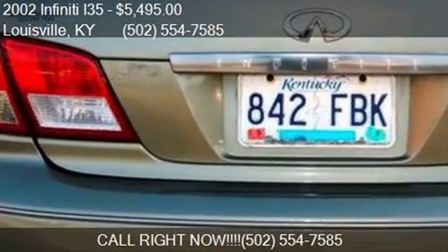 2002 Infiniti I35 Base for sale in Louisville, KY 40228 at P смотреть онлайн