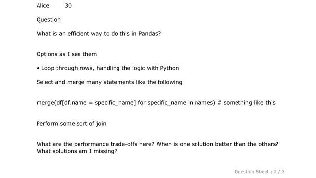 Pandas : Efficiently select rows that match one of several values in Pandas DataFrame смотреть онлайн