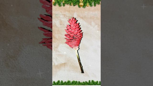 Best Christmas Decoration Ideas Collection / DIY Pine Cone Flower Craft//Home Decoration #christmas смотреть онлайн