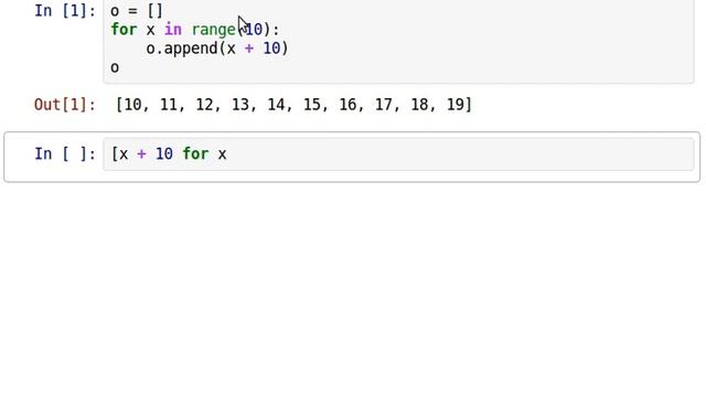 List Comprehension in Python in 180 seconds смотреть онлайн