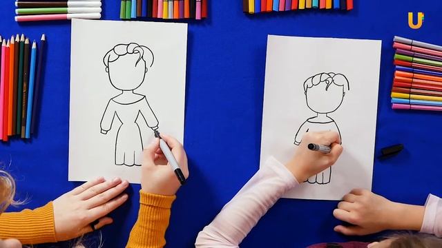 РИСУЕМ ВМЕСТЕ. Эльза "Холодное сердце" смотреть онлайн