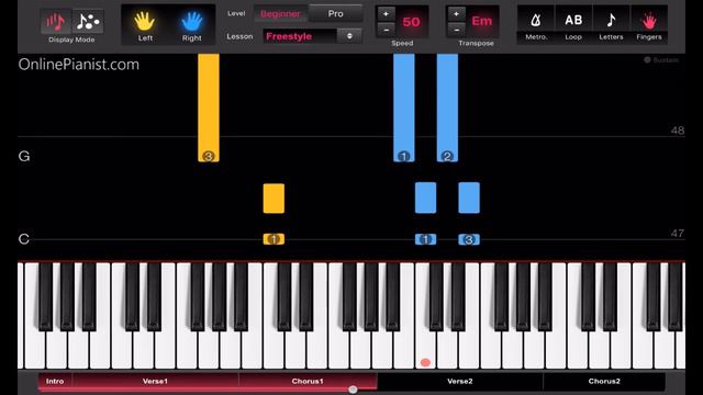 How to Play Just Like Fire (Alice) on Piano - 50% Speed смотреть онлайн