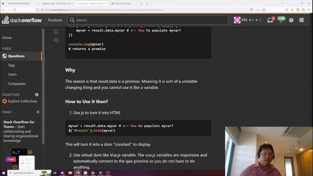 How Do I Return The Response From An Asynchronous Call #javascript смотреть онлайн