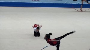 Арина Аверина, тренировка Гран-При 2011