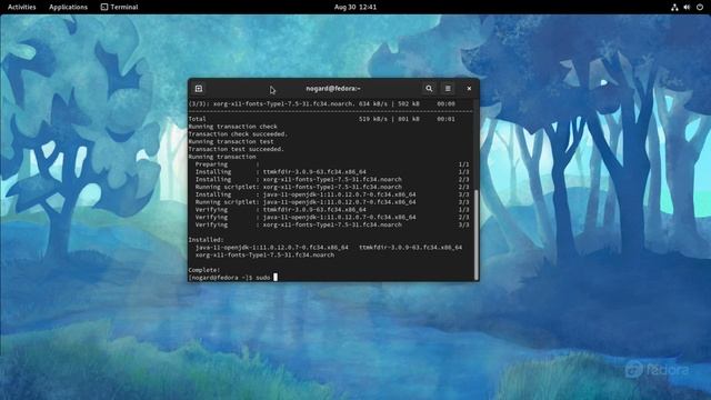 Tutorial Instalando Java en Fedora 34 смотреть онлайн