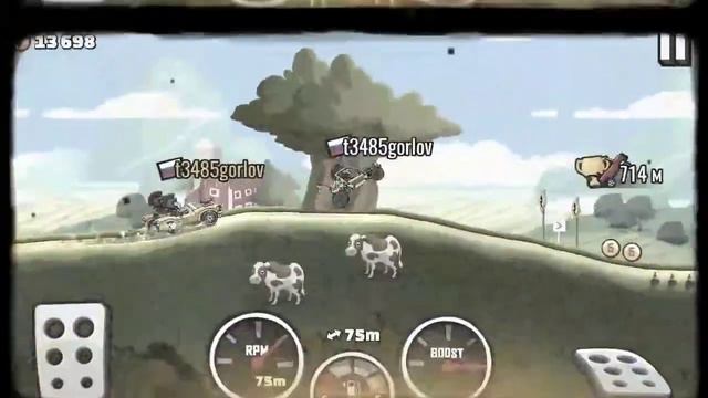 Японское сальто Hil climb racing 2 смотреть онлайн