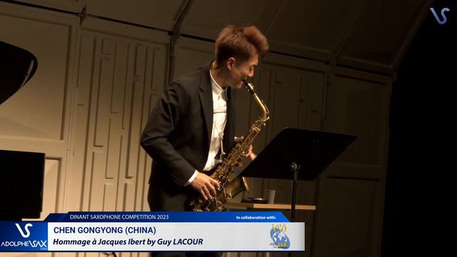 Chen GONGYONG (China) plays Hommage a Jaques Ibert by G. LACOUR смотреть онлайн
