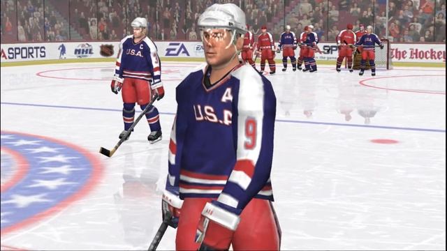 Playable old video game on low spec computers. NHL 2001 / USA vs Russia смотреть онлайн