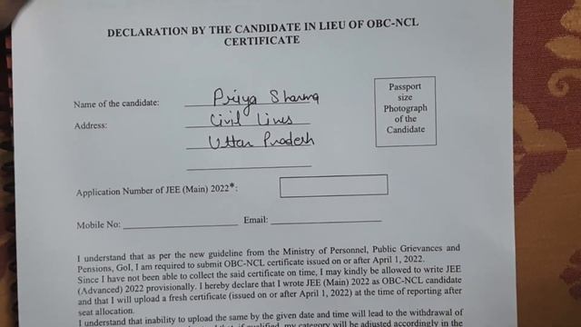 JEE Advance Registration 2022, Caste certificate nahi bana, EWS, OBC смотреть онлайн