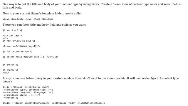 Drupal: How to load the node to print the node title, etc? (3 Solutions!!) смотреть онлайн