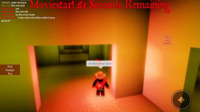 Roblox Midnight Horrors: Error Is The Star Of The Movie! (LEGACY MH)