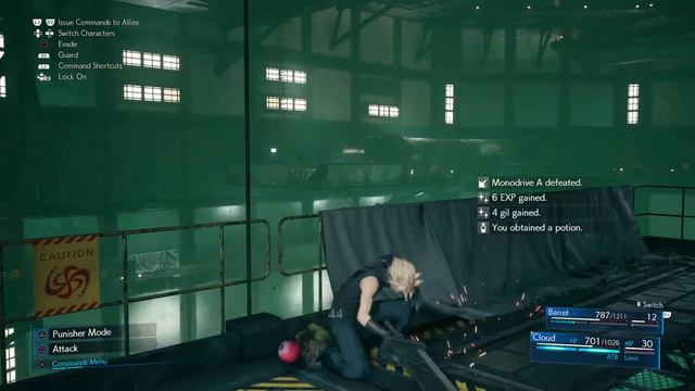 Final Fantasy 7 Remake Part 1 Mako Reactor Gameplay смотреть онлайн