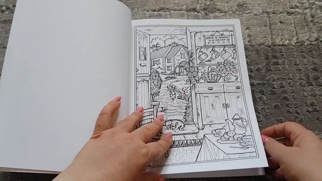 Обзор на раскраску Home Sweet Home от Creative Haven #crazy_owl_coloring#раскраскиантистресс#хобби смотреть онлайн