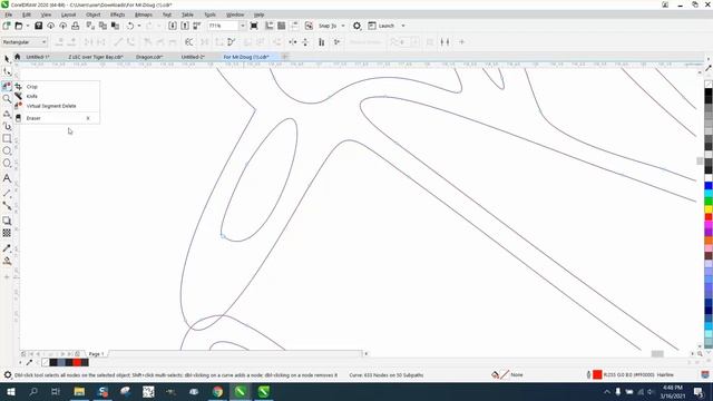 Corel Draw Tips & Tricks Trace Clean up remove double lines смотреть онлайн