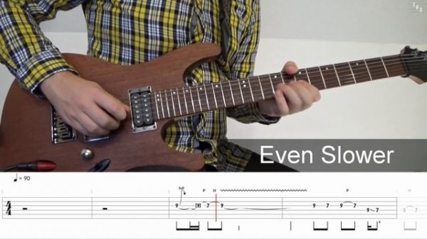 Black Sabbath - Paranoid Guitar Solo Tutorial | Slowed Down | Tabs