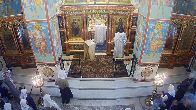 22 января 2023 г. Литургия. Трансляция из храма Державной иконы Божией Матери смотреть онлайн