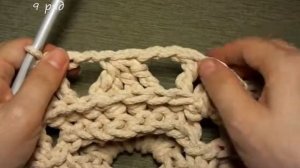 Ковер из полиэфирного шнура "Рельефный" (2 мотка)