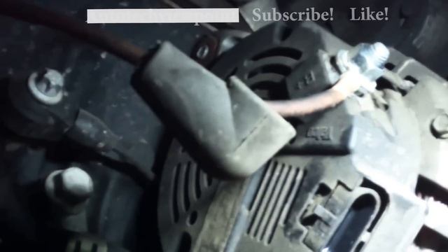 Alternator replacement Saturn Vue 2002 2003 3.0L V6 Install Remove Replace смотреть онлайн