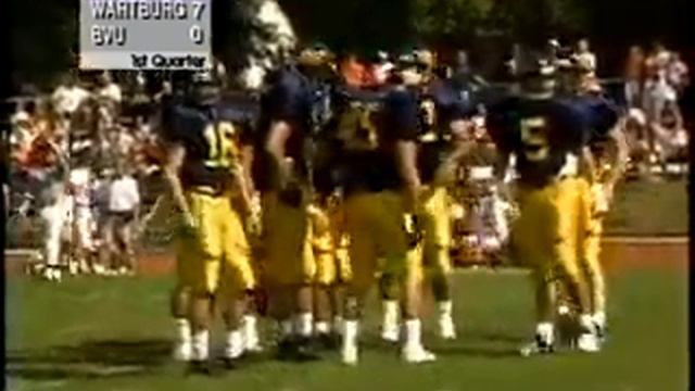 Football: September 18, 1999 - BV vs Wartburg, Part 1 смотреть онлайн