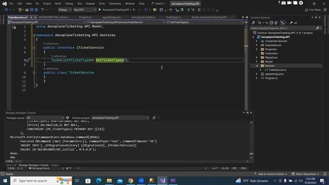 .NetCore Web Api with React Day 1 (Creating TicketType List Endpoint) смотреть онлайн