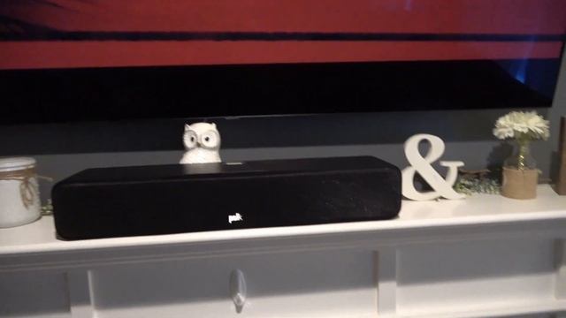 Polk Audio Signature Series S35 Center Channel Speaker power port Home theater смотреть онлайн