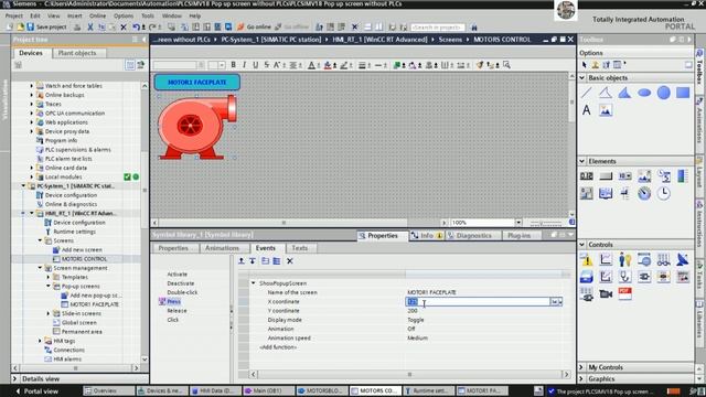 TIA Portal V18|PLCSIM V18|Pop up screens without connect with PLCs смотреть онлайн