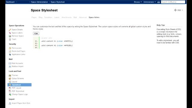 Правильный CSS в Confluence смотреть онлайн