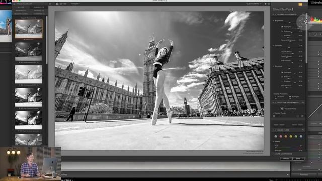 Nik Collection Tutorial - Part 7 - Silver FX Pro Photoshop and Lightroom Plugin смотреть онлайн