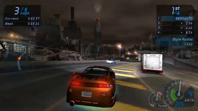 [NFS Underground] #18 : Mitsubishi Eclipse คอมโบชนกันรัวๆ смотреть онлайн