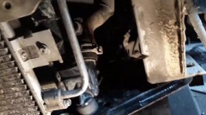 Замена радиатора Ниссан Альмера