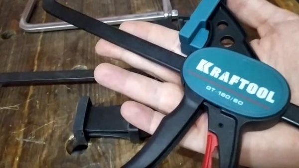 Самая универсальная струбцина KRAFTOOL Grc 160 мм 32237