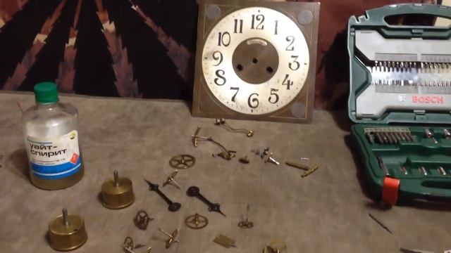 Разборка и чистка настенных часов Павел Буре смотреть онлайн