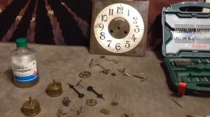 Разборка и чистка настенных часов Павел Буре