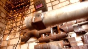 Сварка круглой трубы с квадратной встык (бесповоротный шов)