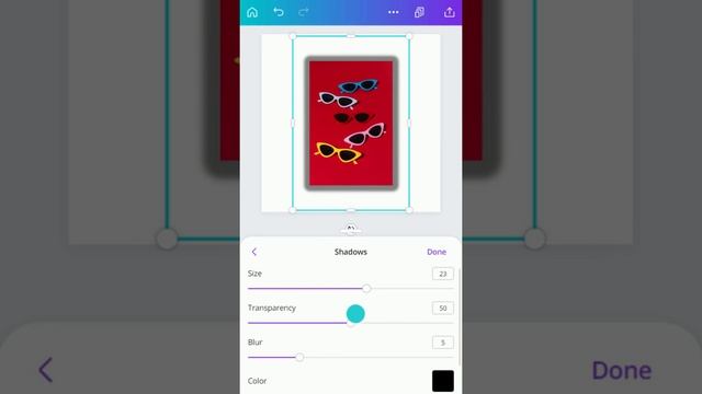 How to add Frames and Shadows | Photo Editing on the Canva App смотреть онлайн
