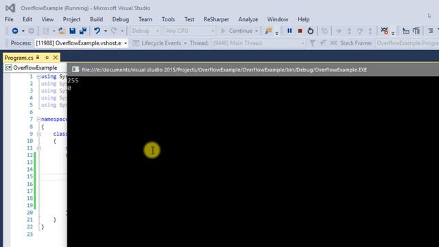 Basic C# - Episode 7 - Overflow смотреть онлайн
