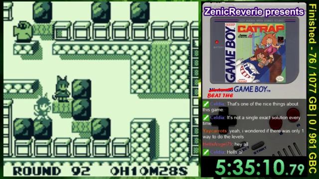 Beat the Game Boy -- Game #78: Catrap (3/3) смотреть онлайн