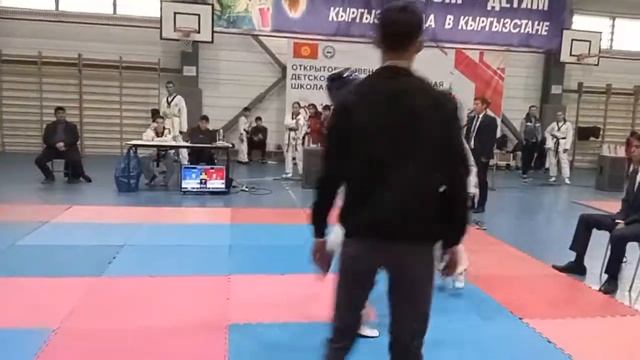 Открытое первенство детско-юношеская спортивная школа города Ош. Таэквондо WT. смотреть онлайн